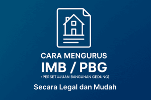 cara mengurus IMB/PBG