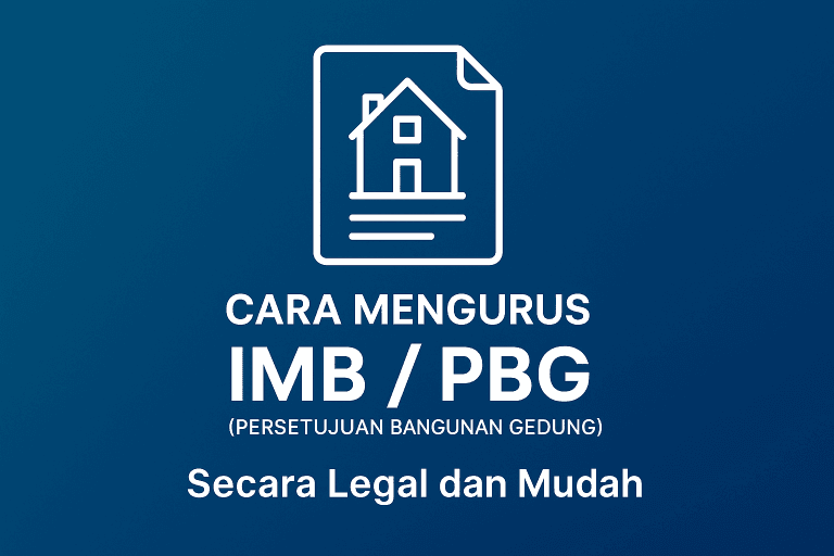 cara mengurus IMB/PBG