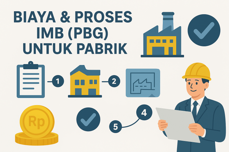 Biaya dan Proses IMB-PBG Pabrik dengan Axara Konsulindo