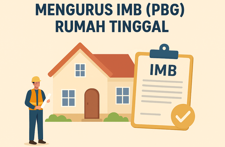 Biaya & Proses Mengurus IMB (PBG) Rumah Tinggal