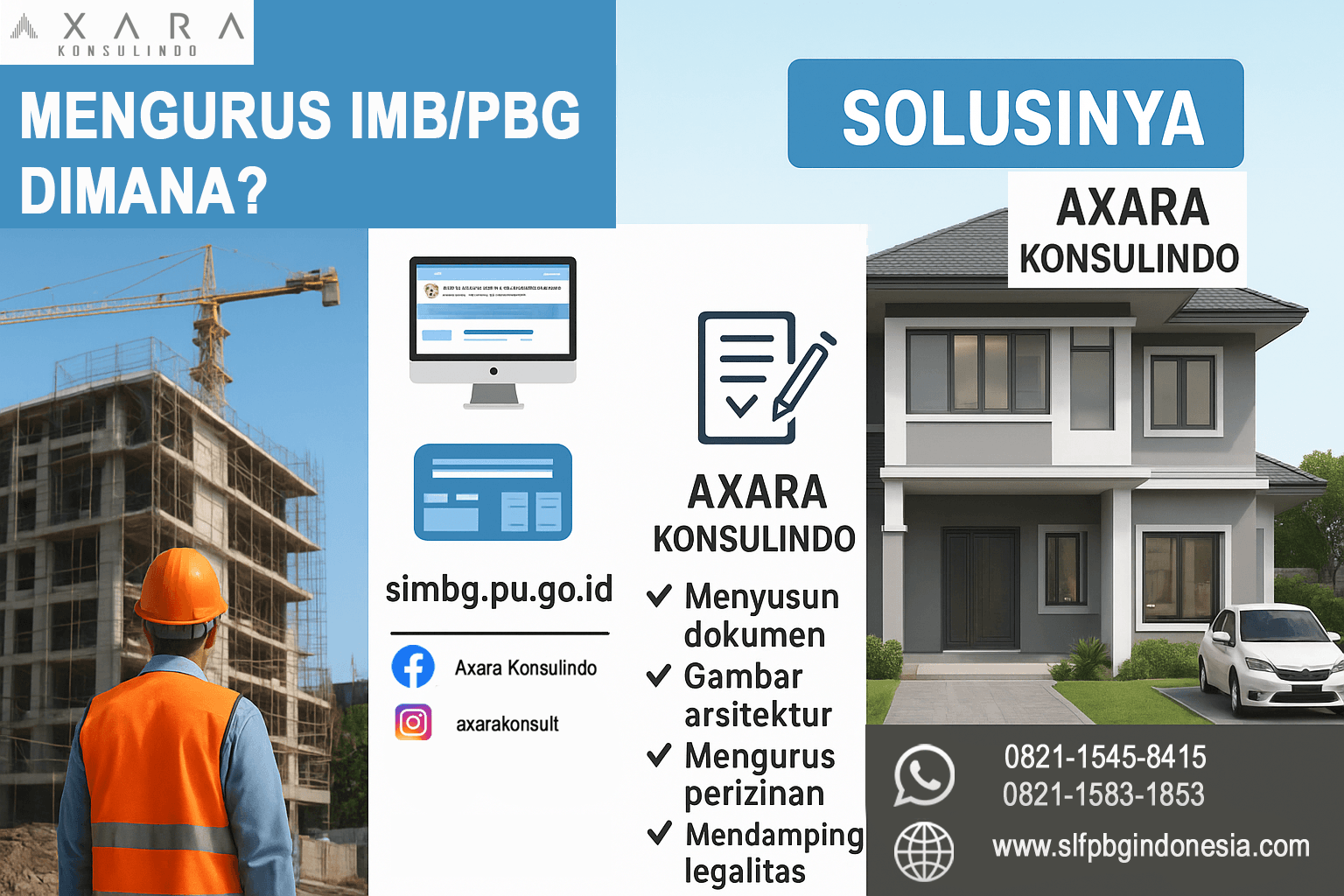 Mengurus IMB/PBG Dimana