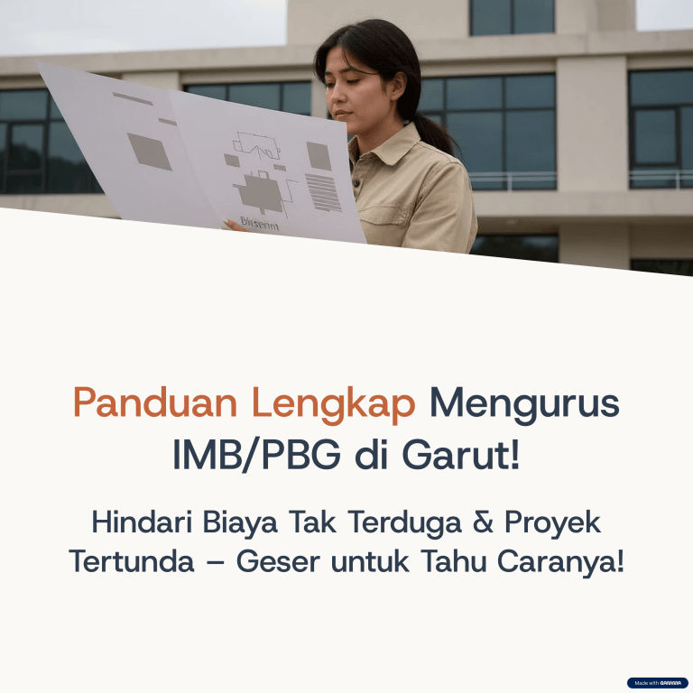 Cara Mengurus IMB/PBG di Garut