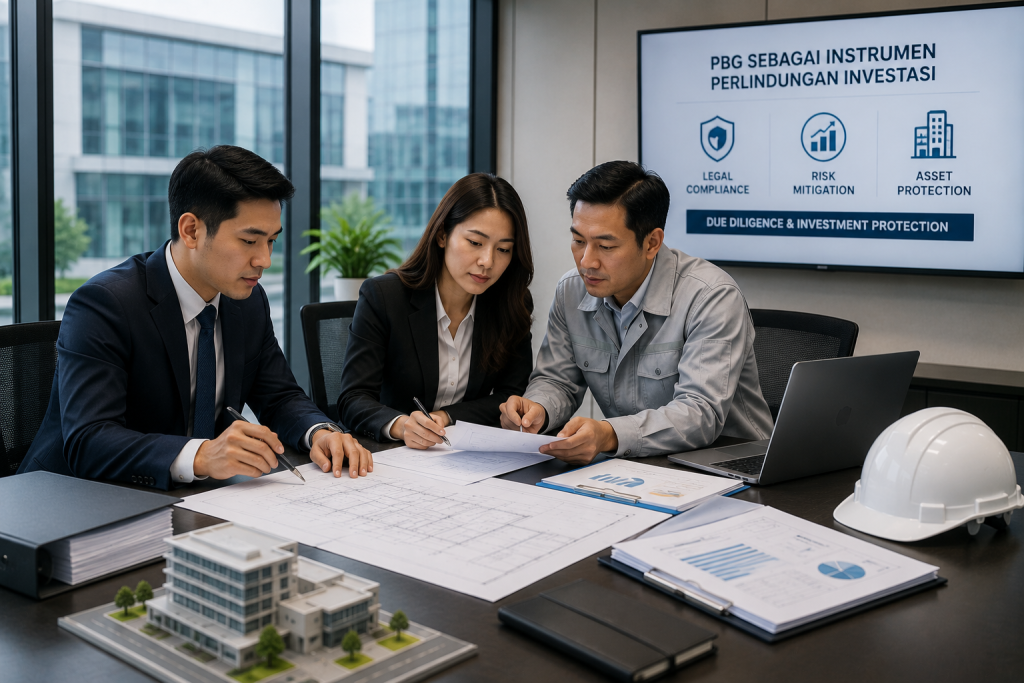 PBG mendukung due diligence dan perlindungan investasi