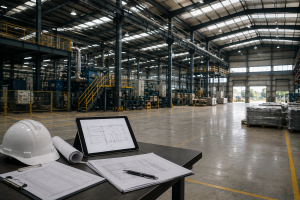 Legalitas bangunan dan technical due diligence pabrik untuk proses akuisisi aset industri